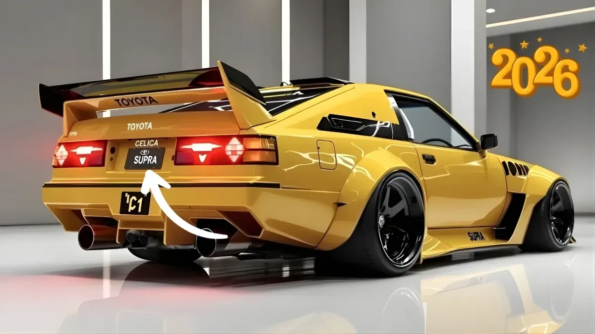 2026 Toyota Celica Supra,
